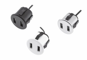 Ładowarka USB R wpuszczana do płyty 12V