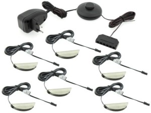Set of LED clips for ZETA 6 glass shelf