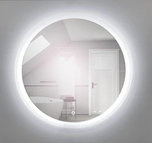 Round bathroom mirror with LED lighting 80 cm SP11