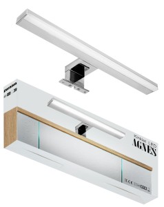 Lampa łazienkowa nad szafkę LED chrom połysk IP44 AGNES