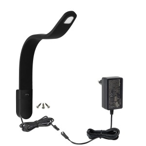 Lampa nocna z gniazdem USB-C do zagłówka łóżka SILKA 