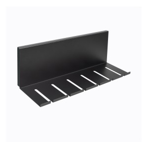Półka ścienna na kieliszki z oświetleniem LED czarna AIRA G 230V