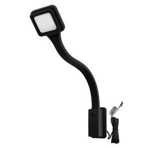Lampa LED z elastycznym ramieniem i USB-C FLEXI 2Q 12V