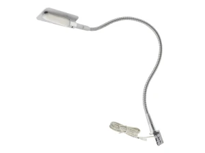Lampa do czytania przy łóżku srebrna ETA 12V