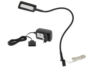 ETA bedside lamp, set with 12V power supply