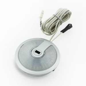 Under-cabinet lamp for the kitchen with an OVO 12V hand switch